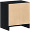 vidaXL - Nachtkastjes - 2 - st - met - lade - 39x28x41 - cm - zwart