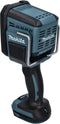 Makita DML812 - Bouwzaklamp - 4 lichtstanden 600/1250 lm - 90° verstelbaar