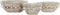 Middenstuk DKD Home Decor Lichtbruin Koloniaal Mangohout (30,5 x 30,5 x 12,7 cm)