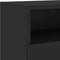 vidaXL - Tv-wandmeubels - 2 - st - 100x30x30 - cm - bewerkt - hout - zwart