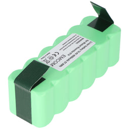 Household robot battery to replace iRobot 4374392, 4376392, 4462425, 4502233, 2130LI - 4000mAh 14.4V