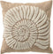 Dutch Decor MORGAN - Kussenhoes 45x45 cm - Irish Cream - beige - met rits - zonder binnenkussen
