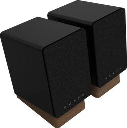 Onkyo GX-10DB - Powered Monitors - Bluetooth USBC Optisch RCA - Zwart