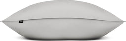 Zohome Kussensloop Satinado - Kussenhoes van 50x50 cm - Set van 2 stuks - 100% Katoen-Satijn - Grijs