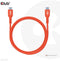 Club 3D - USB2 Type-C Bi-Directional Cable - Data 480Mb PD 240W (48V/5A) EPR M/M 2m Rood