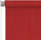 vidaXL - Rolgordijn - voor - buiten - 80x140 - cm - HDPE - rood