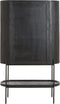 Light & Living Opbergkast Dumosi - Mangohout - 165 x 100cm - Mat Zwart
