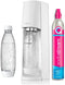 SODASTREAM TERRABILV - Witte TERRA-machine Pack 2 LV-flessen + 1 CQC-wisselcilinder