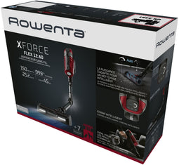 Rowenta X-Force Flex 12.60 RH98A8 - Draadloze steelstofzuiger - 150 Airwatt - HEPA 15