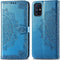 iMoshion Hoesje Geschikt voor Samsung Galaxy M51 Hoesje Met Pasjeshouder - iMoshion Mandala Bookcase - Turquoise
