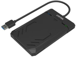 Unitek Y-3036 - Externe behuizing - 2.5" HDD/SSD - USB 3.2 - Zwart