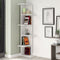 Hoekschappen Alexandra House Living Wit Hout MDP 37 x 141 x 24 cm 4 Planken