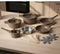 Just Perfecto JL-26 - 12 Delige Pannenset - Hittebestendige marmeren coating - Marron (12 stuks)