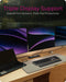 ICY BOX IB-DK2116-C - USB-C Laptopdockingstation - Drievoudige video-uitvoer 4K
