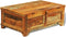 vidaXL - Salontafel - met - opbergruimte - vintage - stijl - gerecycled - hout