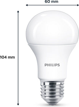 Philips LED Lamp E27 - 100 W - Warmwit licht - 6 stuks