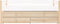 Bopita Lucas compactbed 90x200 met slaap en opbergunit - Wit/Naturel