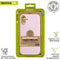 Muvit for Change - Telefoonhoes iPhone 16 - Eco-friendly - Roze