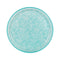 Eetbord Samaritaine Turkoois Ø 19 cm (6 Stuks)