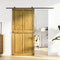 vidaXL - Schuifdeur - CORONA - 100x210 - cm - massief - grenenhout