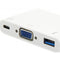 Equip - USB Type C naar VGA Adapter - USB Power Delivery - Wit