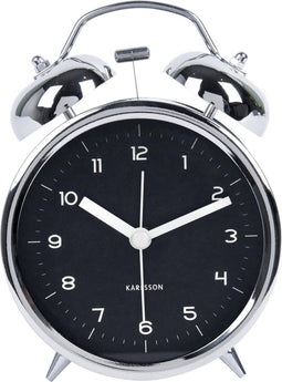 Alarm clock Classic Bell chrome, BOX32