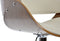 DKD Home Decor - Kruk - Modern ontwerp - Bruin Crème Walnoot 54 x 53 x 101,5 cm