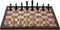 Engelhart - Schaak/dambord 42 cm - Luxe doos - Hout