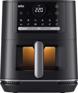 Braun MultiFry 5 HF5073 - Airfryer 3in1 - 6L tot 6 personen met kookvenster - Vaatwasbestendige lade
