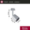 Paulmann Cover - Hoogspanningsrailsysteemlamp - GU10 10 W LED Dimbaar - Chroom (mat)