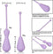 CalExotics - Weighted Kegel Exercisers Set - Balls Paars