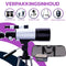 EarthVision Telescoop Classico - Sterrenkijker voor volwassenen en kinderen - 333x Vergroting - Astronomie - Nachtkijker - Sterrenkunde - Waterproof - Wit
