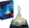 Cubic Fun 3D Puzzel Statue of Liberty LED