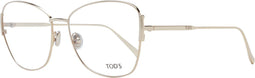 Tods TO5271 56032 bril zonder sterke - Dames - Goudkleurig