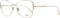 Tods TO5271 56032 bril zonder sterke - Dames - Goudkleurig