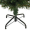 vidaXL - Kunstkerstboom - met - standaard - smal - 180 - cm - PVC - groen