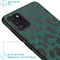 iMoshion Hoesje Geschikt voor Samsung Galaxy A31 Hoesje Siliconen - iMoshion Design hoesje - Zwart / Meerkleurig / Groen / Green Leopard