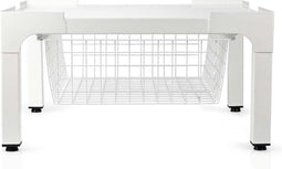 Nedis WAST140WT - Verhoger voor Wasmachine en Wasdroger - Draadmand - Wit
