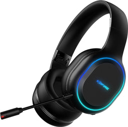 Kofire BG-05 - Draadloze Gaming Headset - 7.1 Surround Sound - Zwart