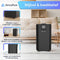 AtmosPure AirDry Elite - Luchtontvochtiger - 12L per Dag - Was-droog Functie - Zwart