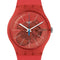 Swatch Horloge Heren - Polshorloge - Ø 41 mm - Rood