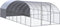 vidaXL - Kippenren - 3x8x2 - m - gegalvaniseerd - staal