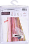 Thea Gouverneur - Borduurpakket met telpatroon - 481A - Voorgesorteerde DMC Garens - Japanse Bloesem - Aida - 80 cm x 27 cm - DIY Kit