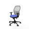 Piqueras y Crespo 1D036N0 - Bureaustoel - Verstelbare hoogte met armleuning - Licht Blauw