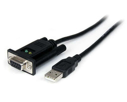 Startech.com ICUSB232FTN - Seriële USB-kabel - 100cm - Zwart