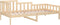 vidaXL - Slaapbank - zonder - matras - 90x200 - cm - massief - grenenhout