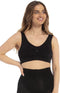 MAGIC Bodyfashion Comfort Bra - Naadloos zonder Beugel - Zwart - Maat XL