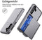 iMoshion Hoesje Geschikt voor Samsung Galaxy S24 Hoesje - Ruimte voor 2 pasjes - iMoshion Backcover met pasjeshouder - Grijs