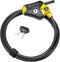 Master Lock 8433EURD - Kabelslot - Verstelbare Python-vergrendelingskabel 1,8 m 10 mm - Zwart Geel