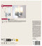Paulmann Gemini - LED-spiegellamp - IP44 E14 230V dimbaar - Chroom Satijn (2 stuks)